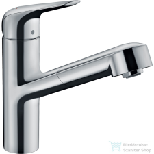 Hansgrohe FOCUS M42 Eco kihúzható fejes mosogató csaptelep, króm 71865000 csaptelep