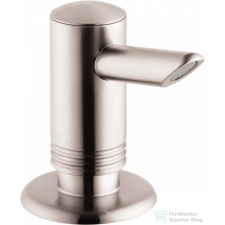 Hansgrohe folyékonyszappan/mosogatószer adagoló, nemesacél felület 40418800 mosogatótálca