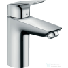 Hansgrohe LOGIS egykaros mosdócsaptelep 100 LowFlow,automata leeresztővel, króm 71104000