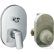 Hansgrohe LOGIS falsík alatti kád /zuhany csaptelep alaptesttel, króm 71409000 csaptelep