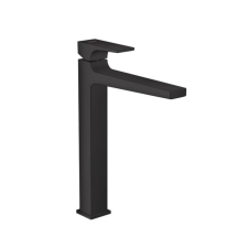 Hansgrohe Magas mosdó csaptelep Hansgrohe Metropol clic-clac rendszerrel matt fekete 32512670 csaptelep
