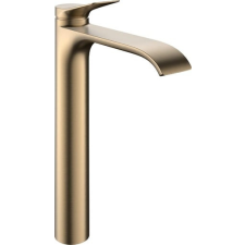 Hansgrohe Magas mosdó csaptelep Hansgrohe Vivenis leeresztőszelep nélkül csiszolt bronz 75045140 csaptelep