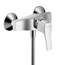  Hansgrohe Metris Classic Egykaros zuhanycsaptelep DN15 falsíkon kívüli szereléshez, króm 31672000 fürdőkellék