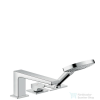 Hansgrohe METROPOL 3-lyukú, egykaros kádcsaptelep, peremre építhető, króm 74550000
