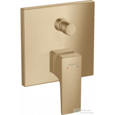 Hansgrohe Metropol Egykaros kádcsaptelep falsík alatti szereléshez, karos fogantyúval, szálcsiszolt bronz, 32545140 csaptelep