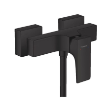 Hansgrohe Metropol egykaros zuhanycsaptelep falsíkon kívüli matt fekete csaptelep