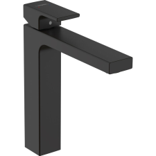 Hansgrohe Mosdó csaptelep leeresztőszeleppel 190, Vernis Shape matt fekete, Hansgrohe csaptelep