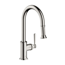 Hansgrohe Mosogató csaptelep Hansgrohe Axor Montreux kihúzható zuhannyal rozsdamentes acél megjelenés 16581800 csaptelep