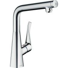Hansgrohe Mosogató csaptelep Hansgrohe Metris Select M71 forgó karral króm 14883000 csaptelep