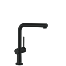 Hansgrohe Mosogató csaptelep Hansgrohe Talis kihúzható zuhannyal matt fekete 72808670 csaptelep