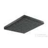 Hansgrohe Pulsify E Ecosmart 260 1 jet 26x26 cm-es fejzuhany, szálcsiszolt fekete króm 24331340