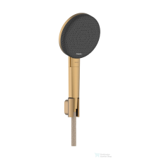 Hansgrohe Raindance ALIVE Select S 125 Ecosmart zuhanyszett Designflex zuhanycsővel, szálcsiszolt bronz 24611140 csaptelep