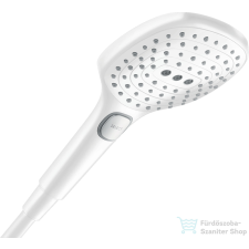 Hansgrohe RAINDANCE Select E 120 Ecosmart+ 3 Jet kézizuhany, matt fehér 28729700 csaptelep