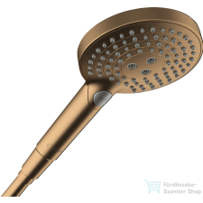 Hansgrohe RAINDANCE Select S Ecosmart+ 3 jet kézizuhany, szálcsiszolt bronz 26516140 csaptelep