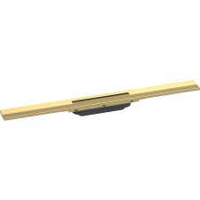 Hansgrohe RainDrain Flex Zuhanylefolyó színkészlet 700, méretre vágható polírozott arany hatású 56043990 építőanyag