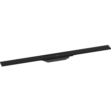 Hansgrohe RainDrain Flex Zuhanylefolyó színkészlet 900, méretre vágható matt fekete 56045670 építőanyag