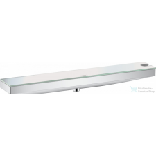 Hansgrohe RAINFINITY Porter 500 gégecsőcsatlakozó jobb oldali zuhanytartóval és zuhanypolccal, króm 26858000 csaptelep