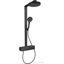 Hansgrohe Rainfinity Showerpipe 250 1 jet Showertablet 350 zuhanyrendszer,matt fekete 28742670 csaptelep