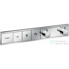 Hansgrohe RainSelect Termosztát falsík alatti szereléshez, 3 fogyasztóhoz, króm, 15381000 csaptelep