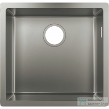 Hansgrohe S71 S719-U400 munkalap alá rögzített mosogató 450x450 mm, rozsdamentes acél 43425800 mosogatótálca