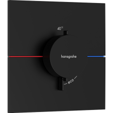 Hansgrohe ShowerSelect Comfort E Falsík alatti termosztát mennyiségszabályozóval Matt fekete csaptelep