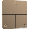 Hansgrohe ShowerSelect Comfort Q 3 funkciós falsík alatti kád /zuhany csaptelep belső egység nélkül,csiszolt bronz 15587140