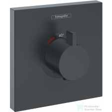 Hansgrohe SHOWERSELECT falsík alatti termosztát Highflow, matt fekete 15760670 csaptelep