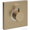 Hansgrohe SHOWERSELECT falsík alatti termosztát Highflow, szálcsiszolt bronz 15760140