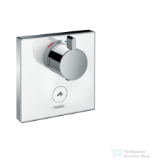 Hansgrohe ShowerSelect Glas falsíkon kívüli 1+1 fogyasztóhoz 15735400 csaptelep