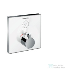 Hansgrohe ShowerSelect glass falsík alatti termosztátos csaptelep 1 fogyasztóhoz 15737400 csaptelep