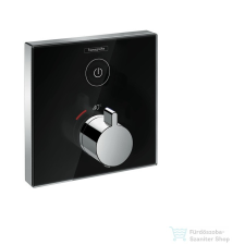 Hansgrohe ShowerSelect glass falsík alatti termosztátos csaptelep 1 fogyasztóhoz 15737600 csaptelep