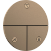 Hansgrohe Szelep Hansgrohe ShowerSelect Comfort S vakolat alatti rész nélkül csiszolt bronz 15558140