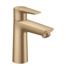 Hansgrohe Talis E egykaros mosdócsaptelep 110 lefolyógarnitúra nélkül szálcsiszolt bronz csaptelep