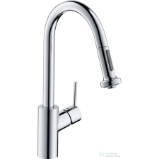 Hansgrohe TALIS M52 kihúzható fejes mosogató csaptelep 220,2 jet,SBox, króm 73863000 csaptelep