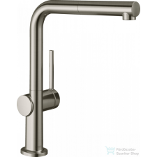 Hansgrohe TALIS M54 mosogató csaptelep kihúzható kifolyóval,1 jet, nemesacél felület 72808800 csaptelep