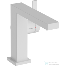 Hansgrohe Tecturis E 110 Coolstart Ecosmart+ mosdó csaptelep leeresztő nélkül,matt fehér 73021700 csaptelep