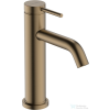 Hansgrohe TECTURIS S 110 hidegindításos mosdó csaptelep leeresztő nélkül, szálcsiszolt bronz 73317140