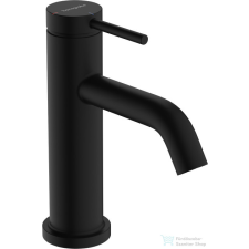 Hansgrohe TECTURIS S 80 hidegindításos mosdó csaptelep automata leeresztővel, matt fekete 73305670 csaptelep
