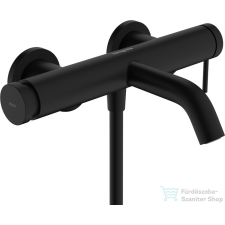 Hansgrohe Tecturis S kádtöltő csaptelep zuhanyszett nélkül,matt fekete 73422670 csaptelep