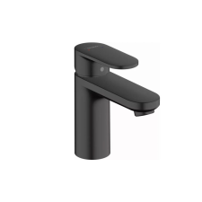 Hansgrohe Vernis Blend egykaros mosdócsaptelep 100, automata lefolyógarnitúrával matt fekete csaptelep