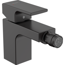 Hansgrohe Vernis Shape Egykaros bidécsaptelep automata lefolyógarnitúrával matt fekete 71211670 csaptelep