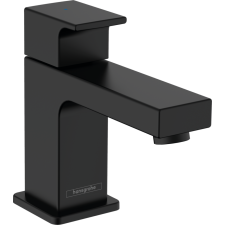Hansgrohe Vernis Shape Hidegvizes csaptelep 70, lefolyógarnitúra nélkül matt fekete 71592670 csaptelep