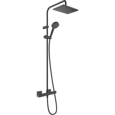Hansgrohe Vernis Shape Zuhanyrendszer, Termosztáttal - Matt Fekete 26286670 (26286670) csaptelep