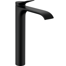 Hansgrohe Vivenis Egykaros mosdócsaptelep 250, mosdótálakhoz, automata lefolyógarnitúrával matt fekete 75040670 csaptelep
