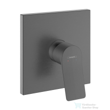 Hansgrohe VIVENIS falsík alatti kád / zuhany csaptelep, szálcsiszolt fekete króm 75615340 csaptelep
