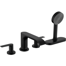 Hansgrohe Vivenis Peremre szerelhető kádcsaptelep sBox-szal matt fekete 75444670 csaptelep