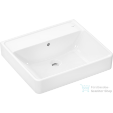 Hansgrohe XANUIA Q 55x48 cm-es mosdó csaplyuk nélkül, Smartclean bevonattal, fehér 61146450 szaniter