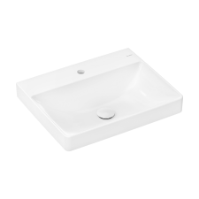 Hansgrohe Xelu Q mosdótál 60x48 cm négyszögletes fehér 61016450 fürdőkellék