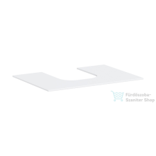 Hansgrohe Xevolos E 78x55 cm-es pult Xevolos szekrényhez kivágással,matt fehér 54208700 fürdőszoba bútor