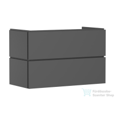 Hansgrohe XILESA E 98x47 cm-es 2 fiókos szekrény, matt palaszürke 54262760 fürdőszoba bútor